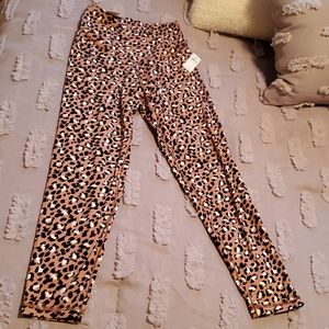 Aerie leopard 7/8 leggings